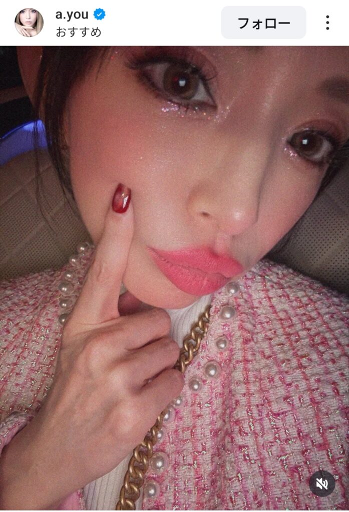 浜崎あゆみさん(46)、加工しない