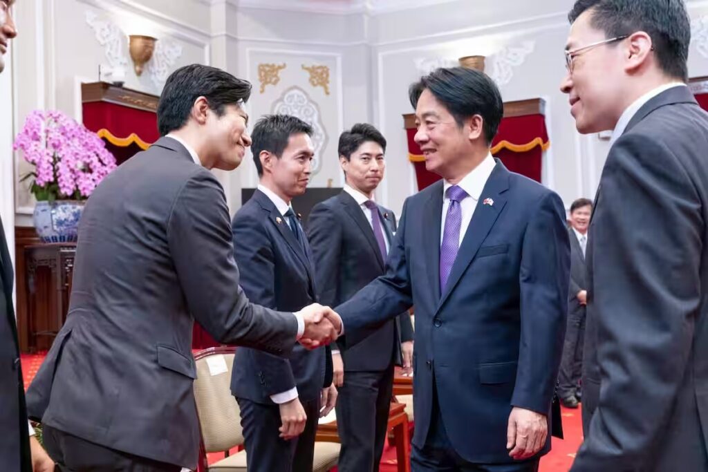 「日台関係、一段階引き上げたい」台湾・頼清徳総統、自民党青年局の訪問団と会談