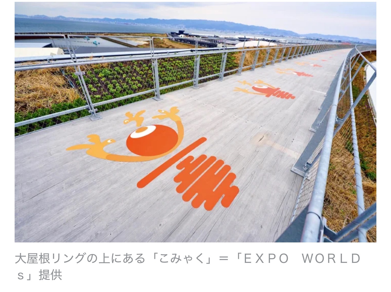 万博会場の至る所に描かれた眼球のようなイラストが人気 パヨクにはこのセンスが理解できないらしいw