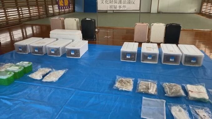中国人さん、ちょっと天然記念物のヤドカリを乱獲しただけで逮捕されてしまう…