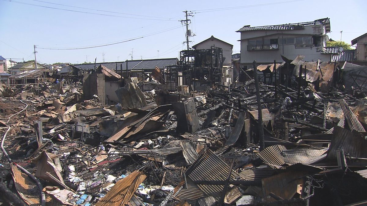 【山口】下関の大規模火災 焼けたのは３２棟と発表 火元は空き家か