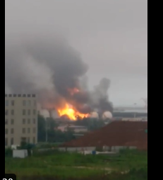 【続報】中国で工場が大爆発　工場内には数百人がいたが、中国当局は「死者は5人、行方不明者は6人」と発表