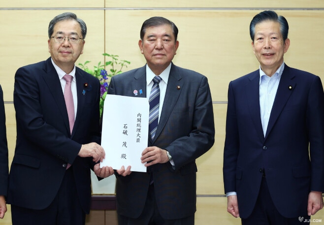 公明、石破首相に平和ビジョン提言