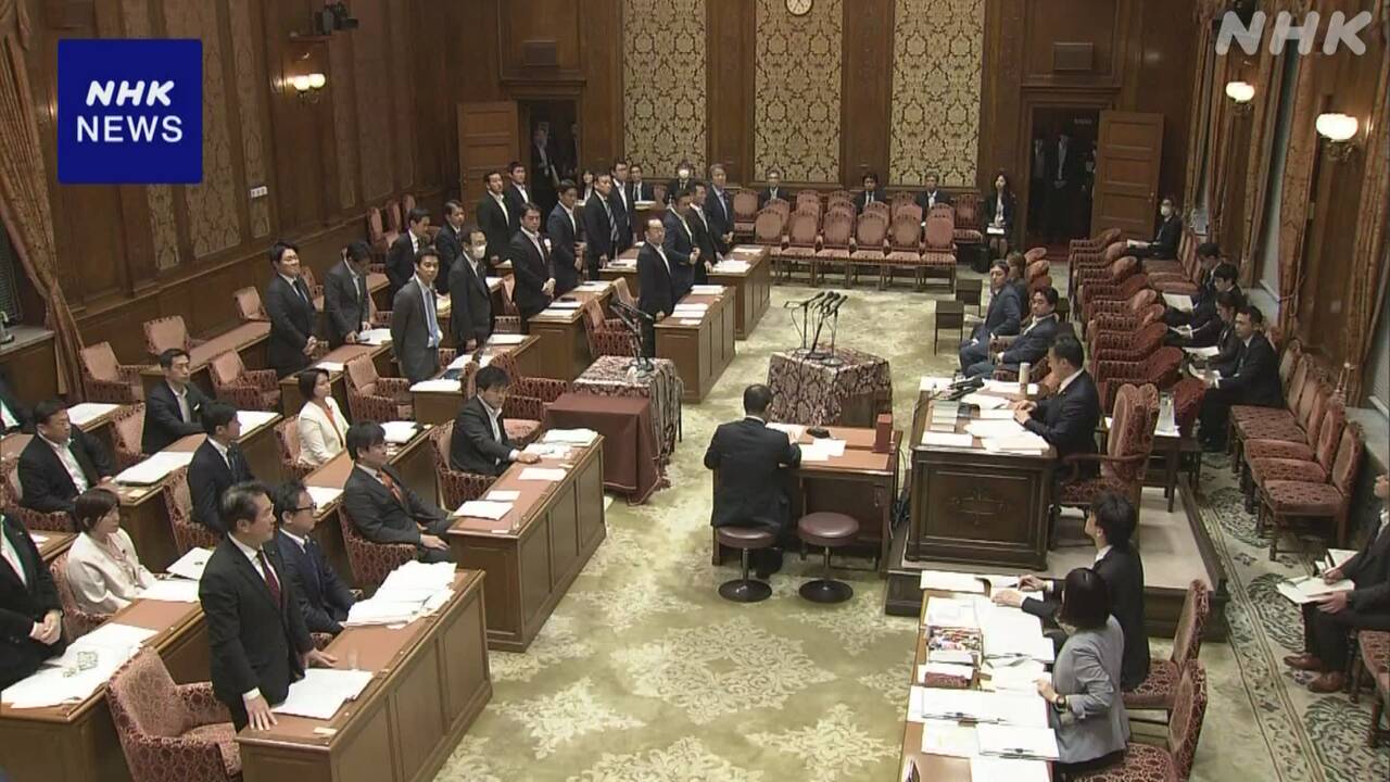 再）日本学術会議 国から独立した法人とする法案 衆院内閣委で可決【立憲民主党、国民民主党、共産党、れいわ新選組などは反対】