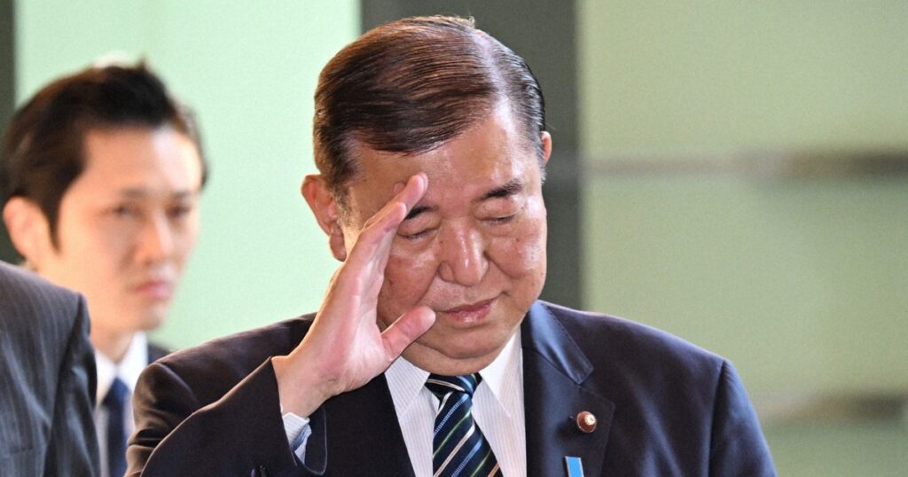 【政府】石破首相、「国難」に気休まらず　久々の休暇入り