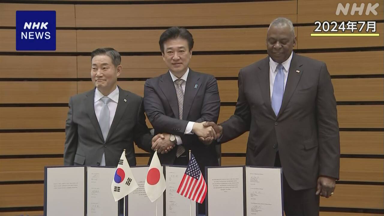 陸自 6月に韓国海兵隊と初の共同訓練へ“安全保障面で協力を”