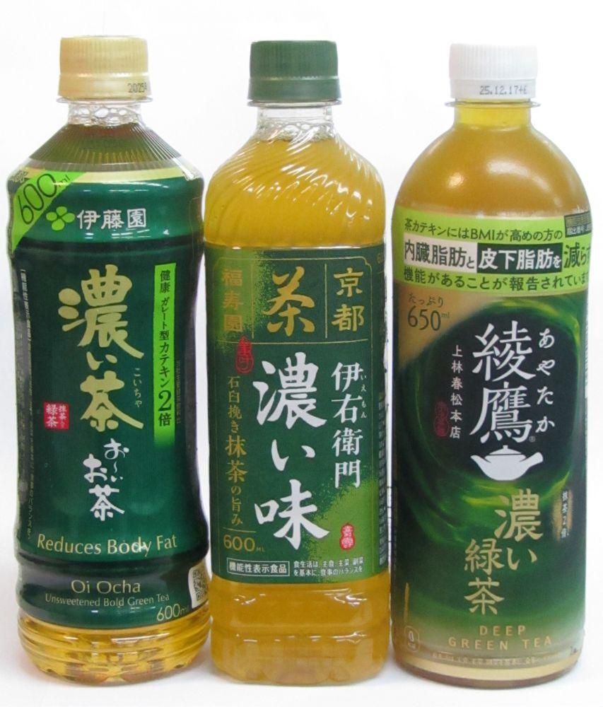 濃い系緑茶飲料に勢い　「お～いお茶」「伊右衛門」「綾鷹」が拡大