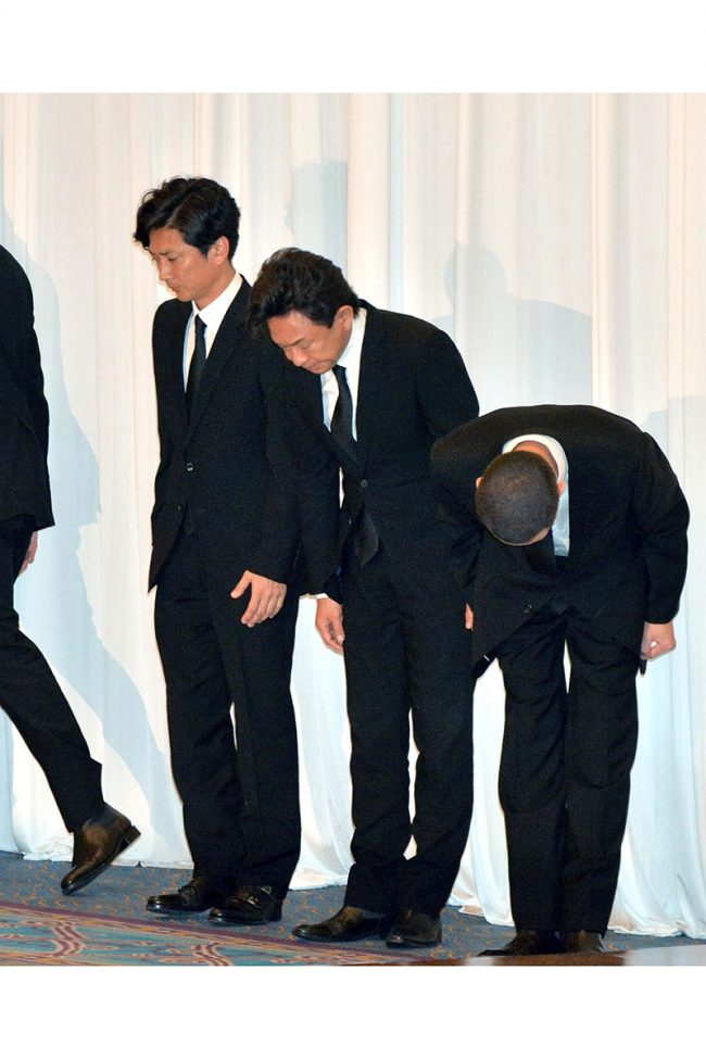 元TOKIO松岡昌宏、報道陣への謝罪で見せた細かすぎる“配慮”にネット絶賛「一番誠実だった」　帽子脱ぎ…金髪手で隠す