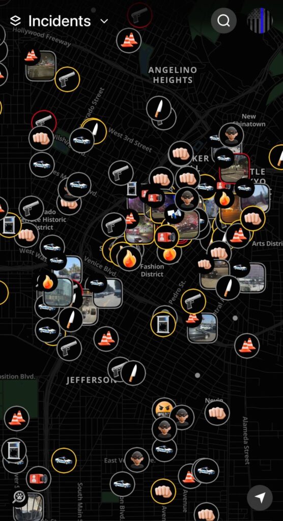 ロス市警が犯罪･事件のマッピングサービスを始めた結果　なかなか笑えない状態に