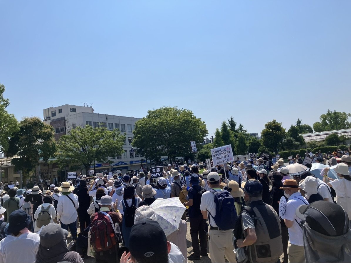 「選挙結果は関係ない！斎藤やめろ！」姫路城で大正義デモ敢行！！