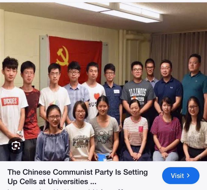 米国の中国人留学生が中国共産党のス○イな件