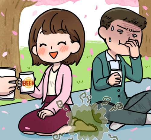 足が枝豆の臭いする