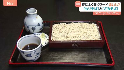 「もりそば」「ざるそば」の違いって？日焼け止めのSPFとPAの違いは？知っているようで知らない！夏に関するワード徹底調査！