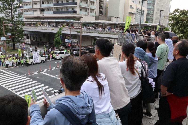 【参院選へ日本維新の会逆風?】兵庫県内第4の都市・尼崎市議選で主要政党の得票大幅減・・・日本維新の会1万4855票減、公明党6752票減、自民党6665票減、共産党1229票減