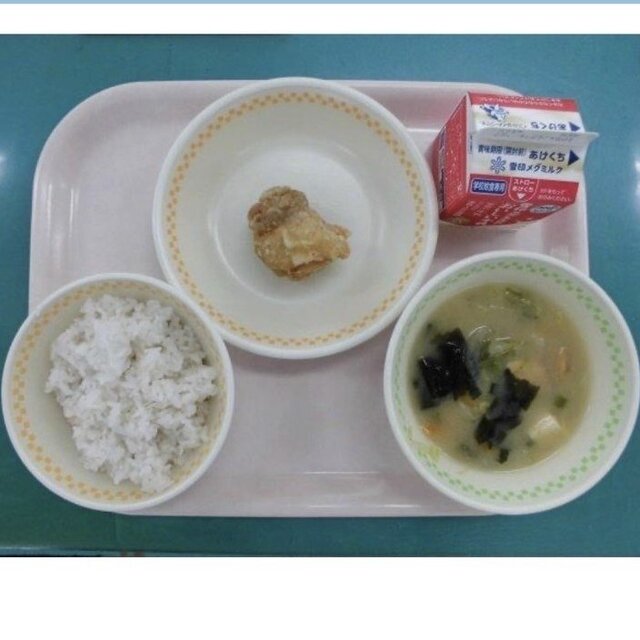 【福岡・唐揚げ1個給食】貧相というけど…市教委「栄養基準満たしてる」同業者「チキンカツにすれば」「古古古米はモンペが怖くて」