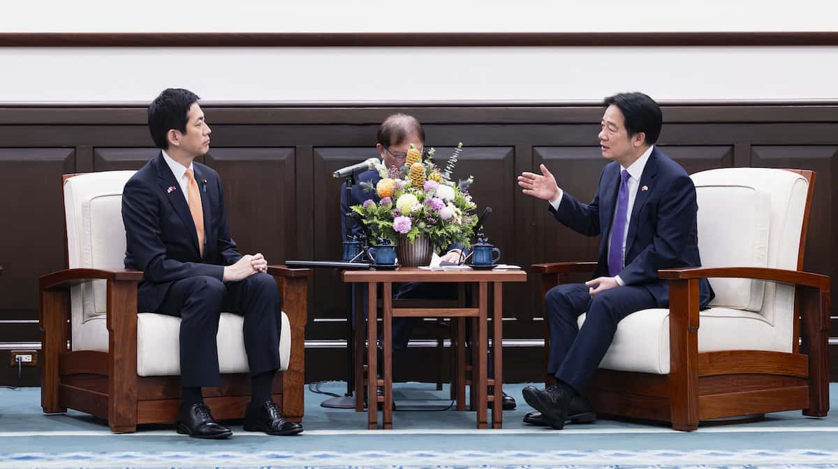 【自民】小林鷹之氏「絶対に台湾を孤立させない」 頼総統との会談で発言