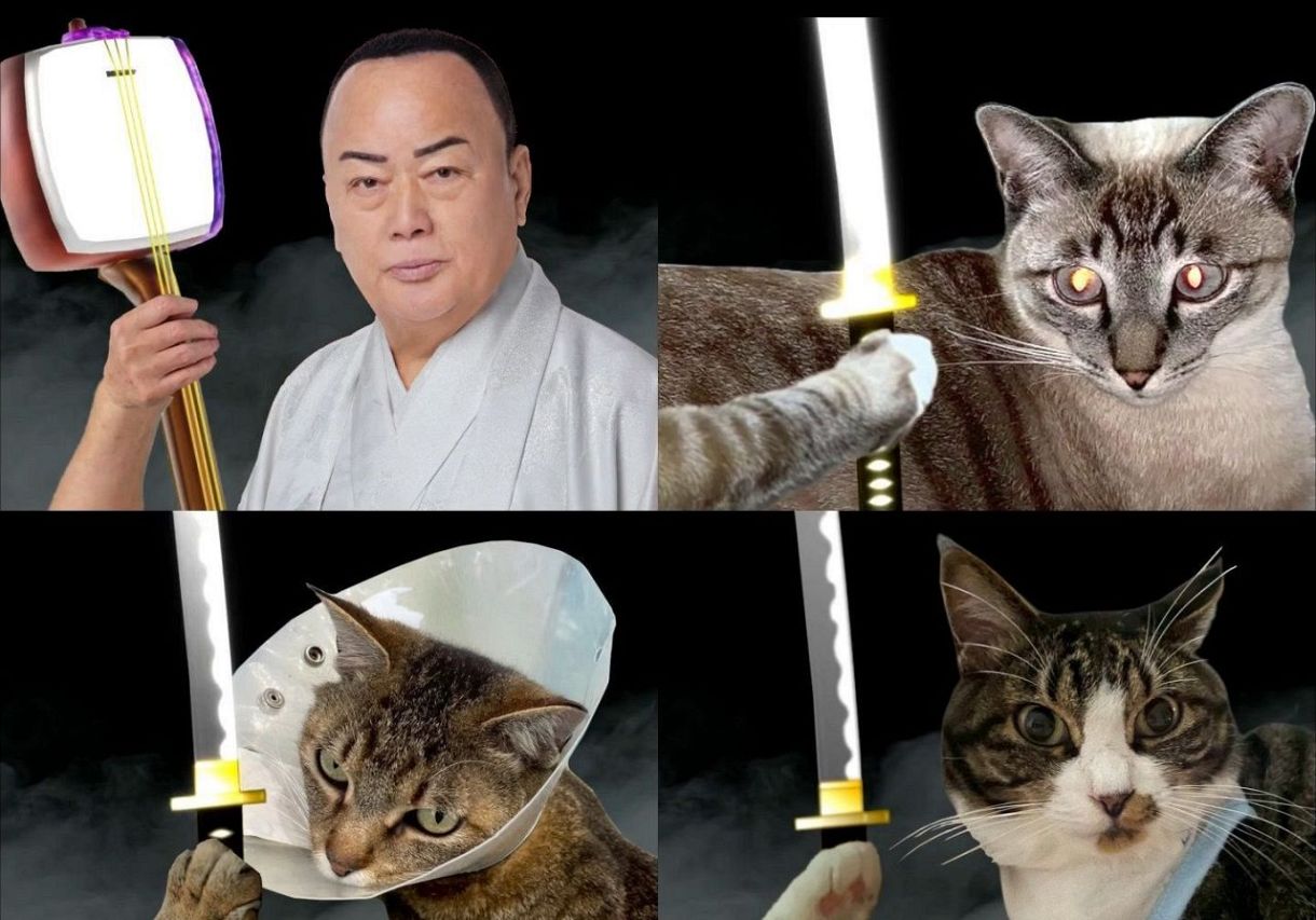 【７５歳の誕生日】 細川たかし、愛猫を守るため悪霊と戦う！？ 昨年の巨大ニシンとの格闘上回る迫力
