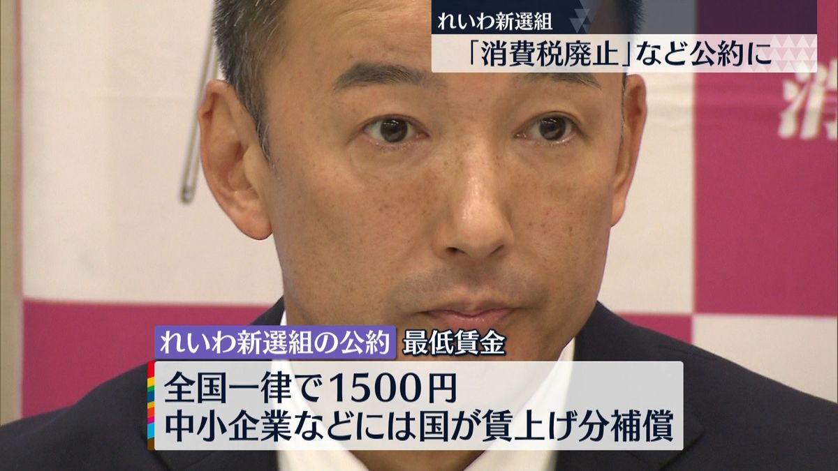 れいわ新選組、ガソリン税廃止を公約