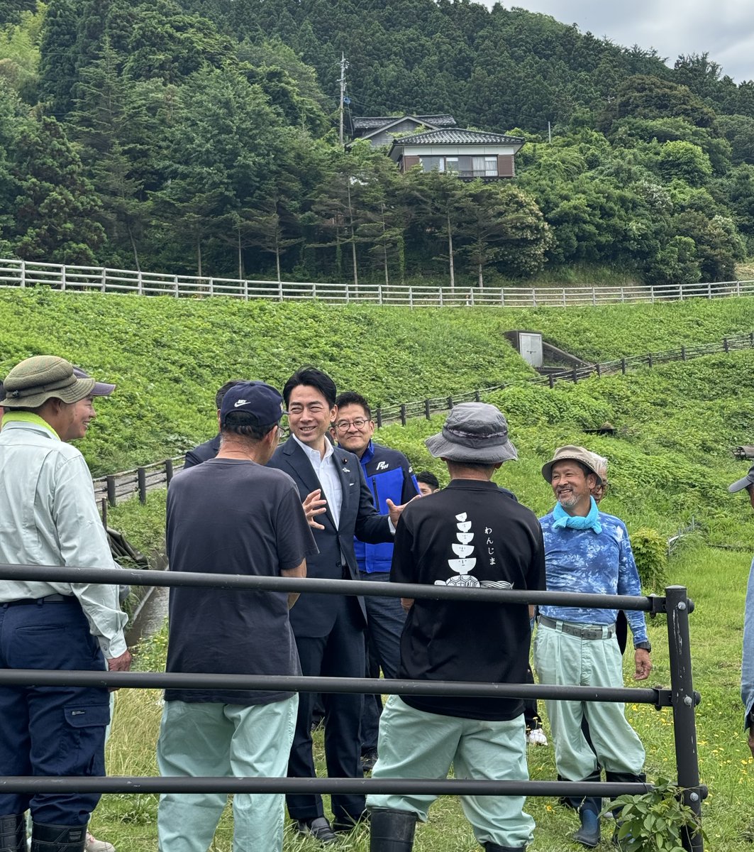 小泉進次郎「完全無農薬での稲作を始めた場所を視察しました」　自民、科学を否定しすべて終わる