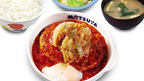 松屋のレギュラー化した「うまトマハンバーグ定食」が発売から3週間経っても夕方には売り切れてしまう店舗が多数