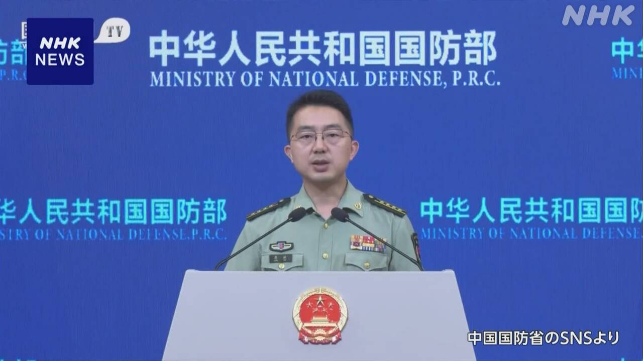 自衛隊機に中国軍機接近 逆に中国が日本に申し入れ