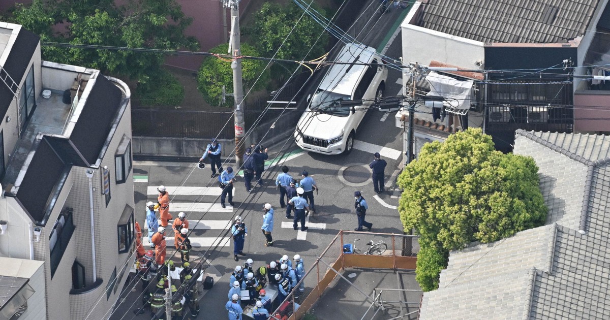 【過去記事】男が発狂　小学生の列に車で突っ込み重軽症　すべてが嫌になった　ひき殺そうとした　大阪　西成