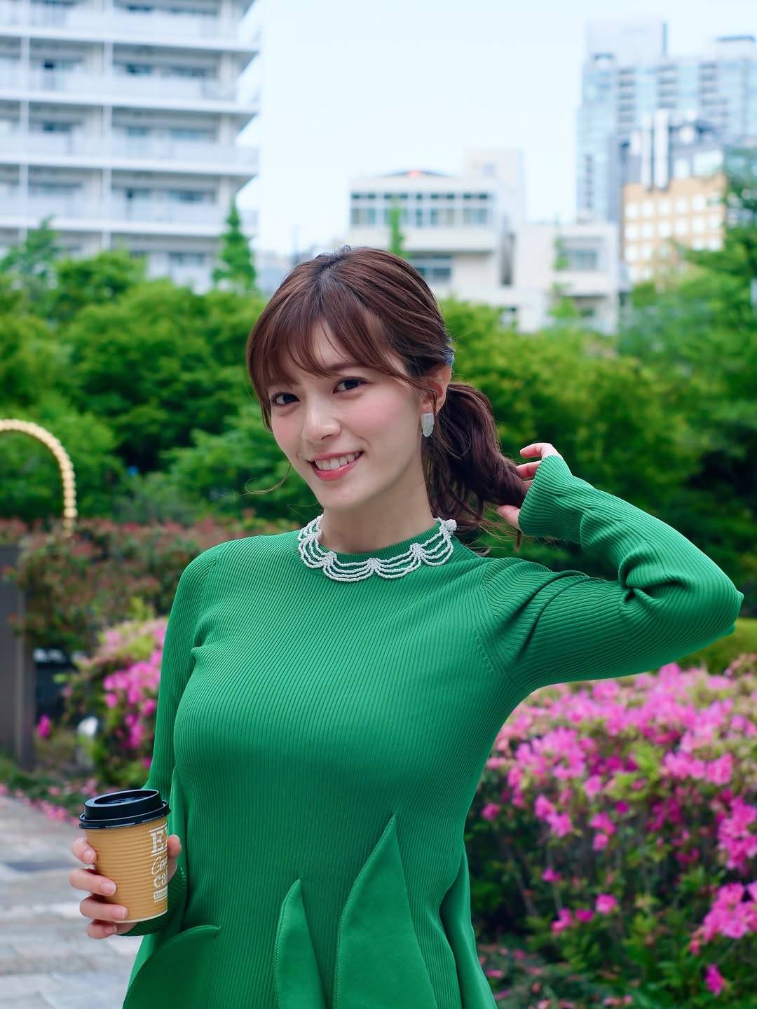 【芸能】「気になってしょうがない」テレ朝・三谷紬アナ〝ぴたぴたニット〟姿が話題「何がとは言わないけど最高」