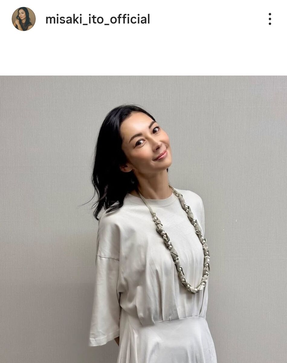 【芸能】久々に見た！伊東美咲　現在の姿に衝撃広がる「ほんと」「年齢…」近況も報告「私は…」