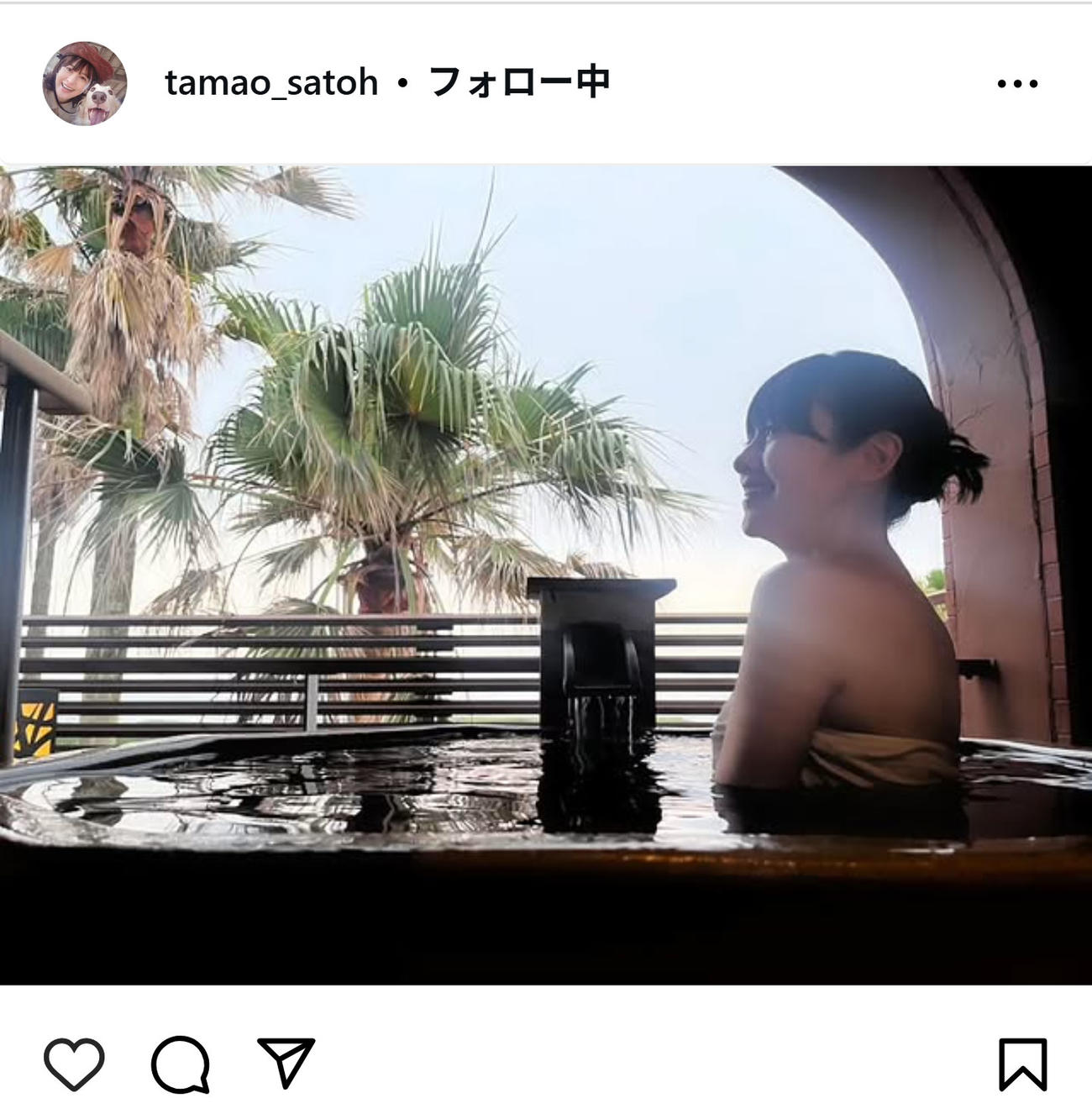 【芸能】52歳ぶりっこタレントさとう珠緒、入浴ショットを大放出「目のやり場に困ります」「セクシー」