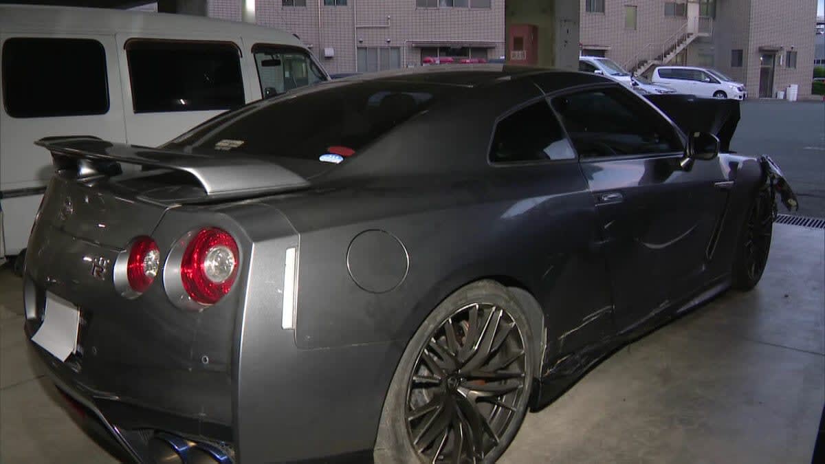 46歳男運転のGT-Rが速度超過で追突　小学生男児と祖父母が意識不明の重体【久留米市】