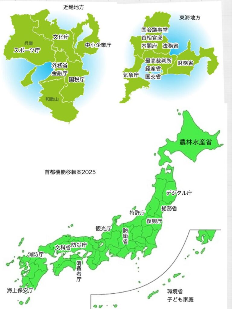 【朗報】石破「このまま首都移転も進めるからよろwどんだけ官僚に反対されてもやります！」