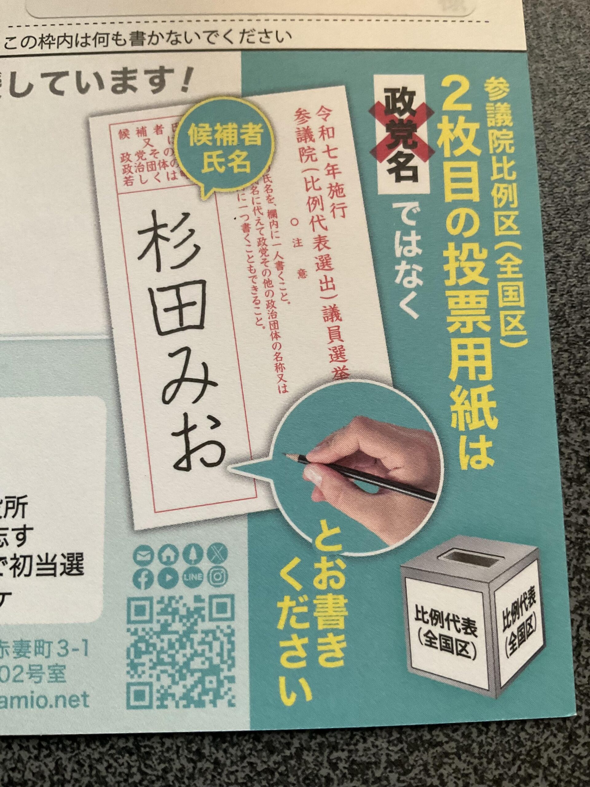 【参院選】国士　杉田水脈氏は当選するのだろうか！