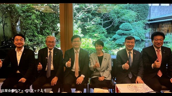 台湾の外交部長が異例の訪日　高市氏らと面会…中国外務省、強烈抗議「反中分裂活動を行う舞台を提供した」