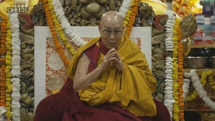 「130歳まで生きる」 ダライ・ラマ14世の長寿願う法要で元気な姿見せる