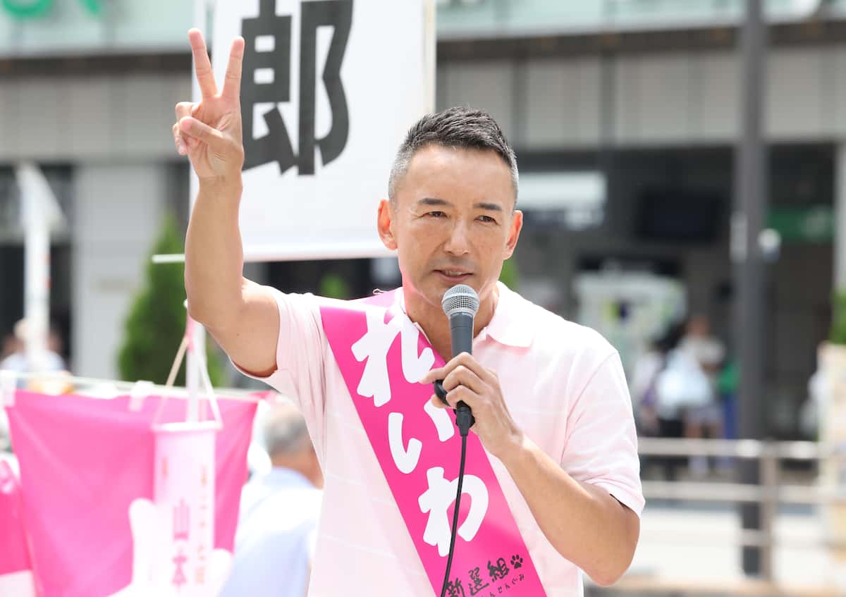 「うちが一番とがっている」「与党は浮き輪をどこに投げるかだけ」れいわ山本代表が参院選第一声