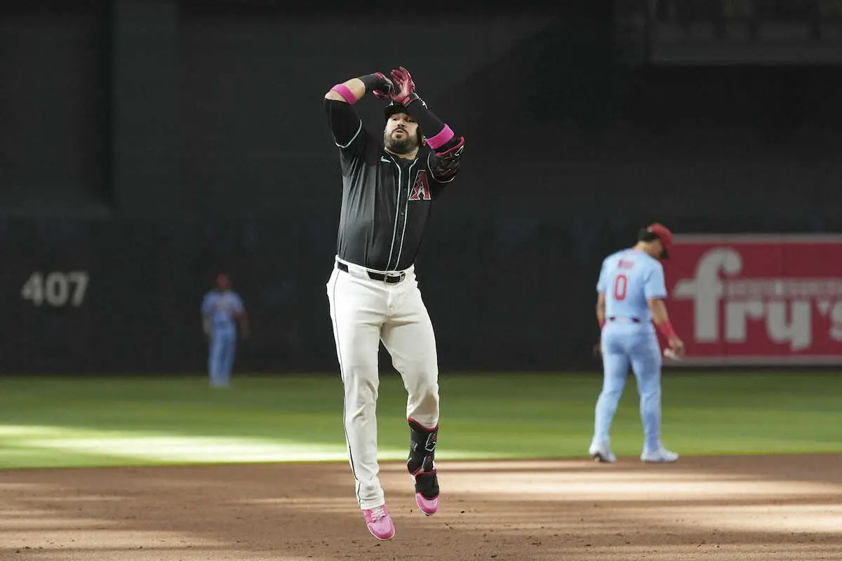 【MLB】スアレス33号、大谷翔平抜いてリーグ単独トップ浮上　本塁打王争いが混戦状態　大谷2位タイ、鈴木4位