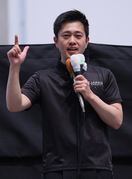 【参院選・党首第一声】維新の吉村代表 「2万円の現金を配るのは買収」