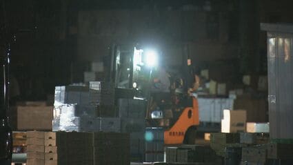 【岐阜】岐阜市の中央卸売市場で停電　冷蔵施設などがストップし影響懸念…大型トラックが荷台を開けて走行し高架に衝突・高圧電線を損傷