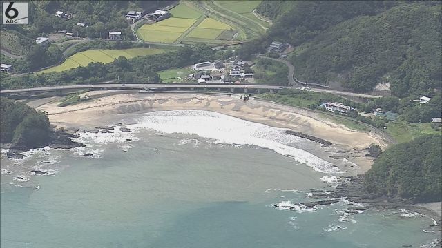 【徳島】サーフィン中とみられる４０代男性が死亡　深さ数十センチの地点でうつ伏せで発見
