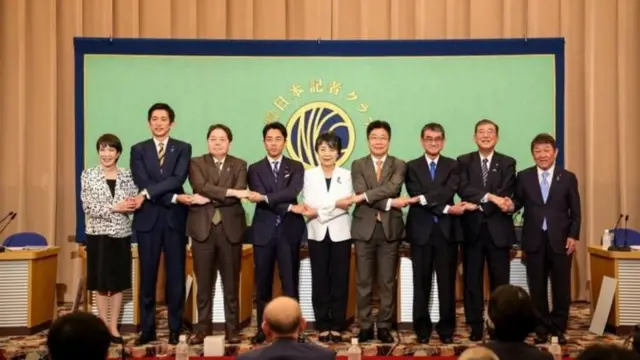 【悲報】高市・茂木・進次郎・林、総裁選出馬か