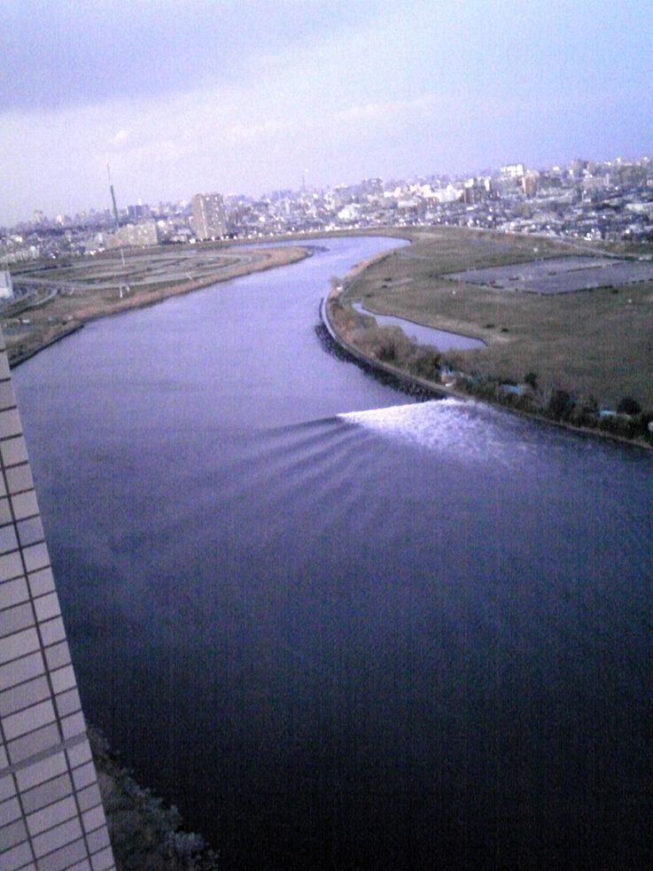 【津波】多摩川逆流