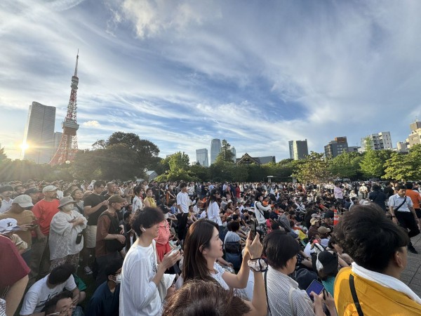 【画像】参政党ラスト街頭演説会場の芝公園、とんでもない数の群衆で埋め尽くされるWWW