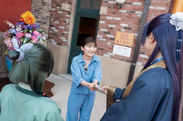 【芸能】 伊藤沙莉『薬屋のひとりごと』リアル猫猫&壬氏と対面して「キョどる(笑)!」 再現度高すぎUSJアトラクション体験