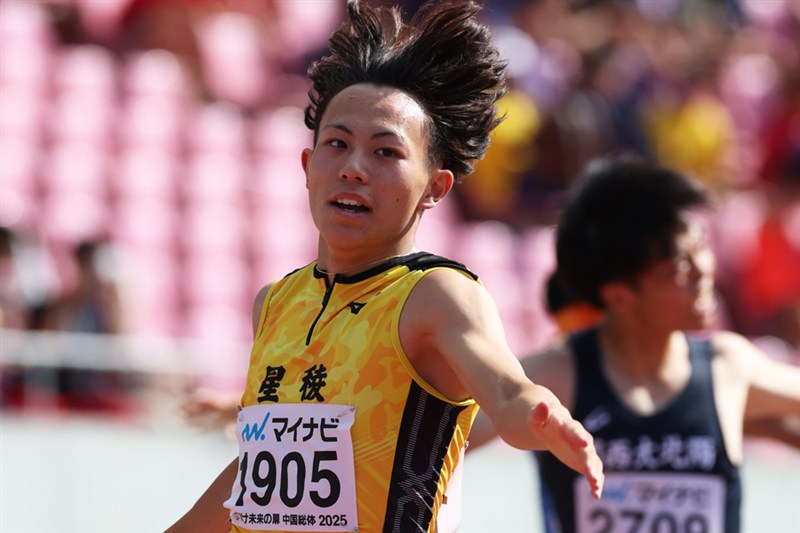 【陸上】清水空跳がインターハイ男子200mで20秒39！ 10秒00の100mと合わせて高2で短距離2冠達成