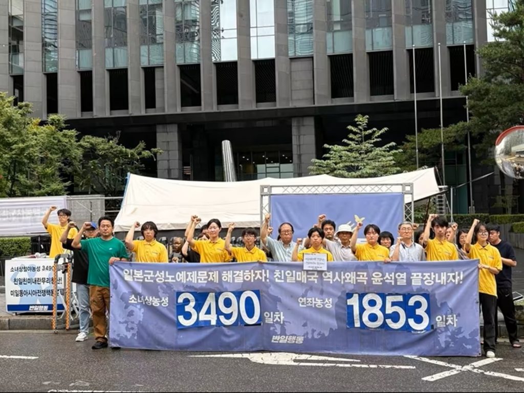 【韓国】「反日行動」、ソウル「少女像」前の野宿抗議を中止…10年ぶり撤収