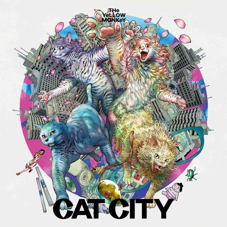 【音楽】THE YELLOW MONKEYが猫になっちゃった