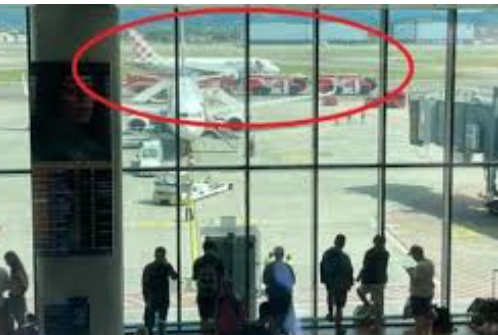【ボッシュート】　離陸中の航空機のエンジンに吸い込まれ男性死亡