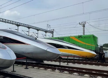 CR450復興号が出たらしいので、CRH350和諧号の振動と蛇行をご堪能下さい