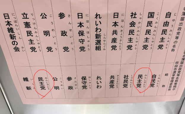 【悲報】国民民主党と立憲民主党、同類だった