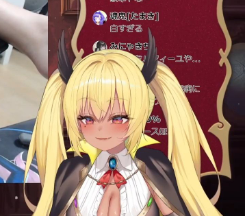 【画像】美少女VTuber、機材ミスでオバサン出てくる放送事故www